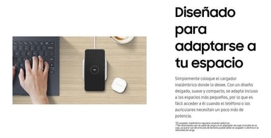 CARGADOR SAMSUNG INALÁMBRICO 15W PARA GALAXY Z FLIP6 FOLD6 - 6