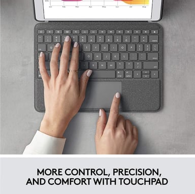 CASE LOGITECH C/ TECLADO COMBO TOUCH IPAD 9NA GEN 10.2 - 2