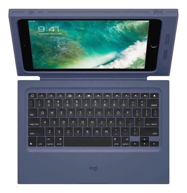 TECLADO LOGITECH RUGGED COMBO IPAD 9.7 6GEN A1893 A1954 - 1