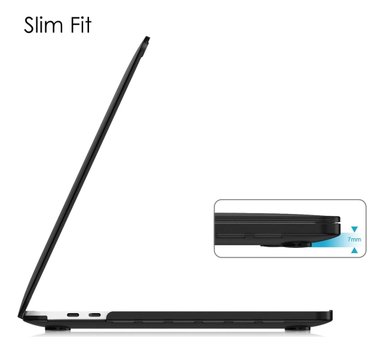 CASE FINTIE HARDSHELL PARA MACBOOK PRO 13 2019 A1989 A2159 - 4