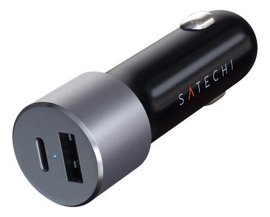CARGADOR SATECHI DE AUTO 72W PARA IPHONE 11 / PRO / MAX - 3