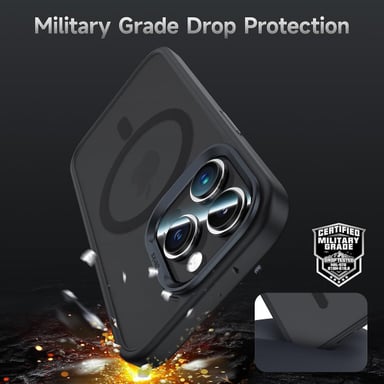 CASE IPHONE 15 PRO BENKS (MAG) MIST METAL CAMERA 6.1 - 2