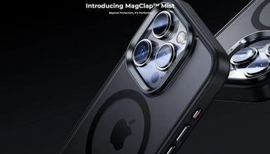 CASE IPHONE 15 PRO BENKS (MAG) MIST METAL CAMERA 6.1 - 3