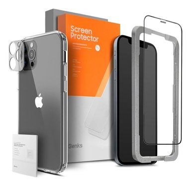 CASE BENKS IPHONE 12 PRO MAX 6.7 PROTECTOR 360° + GLASS - 1