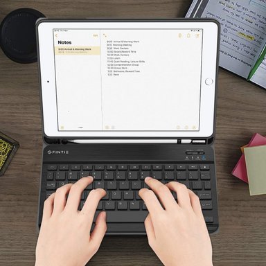 CASE FINTIE CON TECLADO IPAD 10.2 8GEN 2020 A2270 A2429 - 2