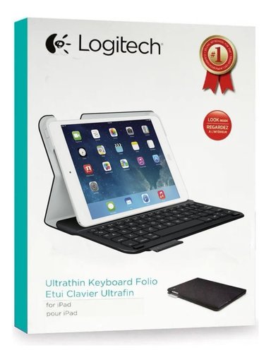 TECLADO LOGITECH ULTRATHIN IPAD MINI 1RA 2DA 3RA GEN - 6