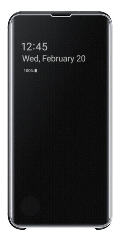 CASE SAMSUNG CLEAR S-VIEW FLIP COVER GALAXY S10E - 1