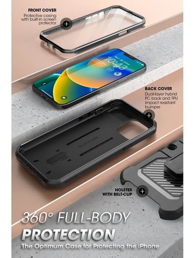 CASE SUPCASE UB PRO IPHONE 14 PLUS 6.7 PROTECTOR 360° - 4