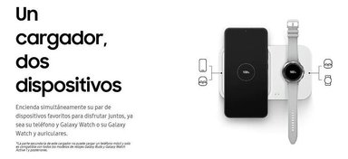 SAMSUNG WIRELESS CHARGER DUO 15W PARA GALAXY S25 PLUS ULTRA - 3