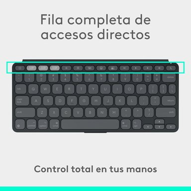 TECLADO LOGITECH KEYS TO GO 2 PARA IPAD AIR 13 M2 (2024) - 2