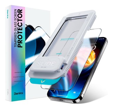 MICA D VIDRIO MATE BENKS JOYTOUCH PARA IPHONE 14 PRO 6.1 - 1