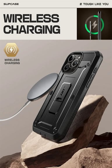 CASE SUPCASE PARA IPHONE 15 PRO 6.1 (2023) PROTECTOR 360° - 4