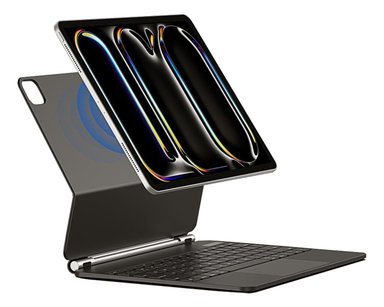 TECLADO MAGNÉTICO PARA IPAD PRO 11 M4 2024 NEGRO A2836 A2837 - 5