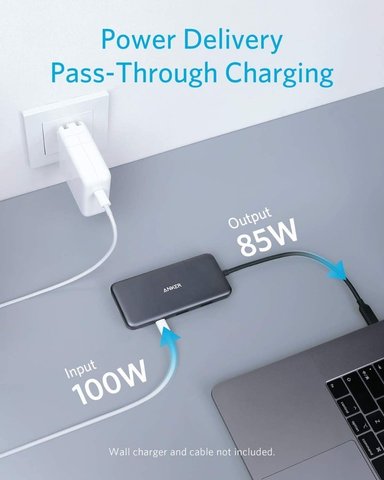 ADAPTADOR HUB ANKER 7N1 USB C PARA MACBOOK AIR 13.6 M4 A3240 - 3