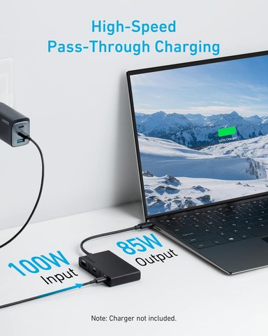 ADAPTADOR HUB ANKER 5EN1 USB C 4K PARA MACBOOK PRO 14 | 16 - 6