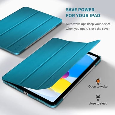 MOKO SMART CASE PARA IPAD A16 CHIP 11MA GEN (2025) TURQUESA - 2