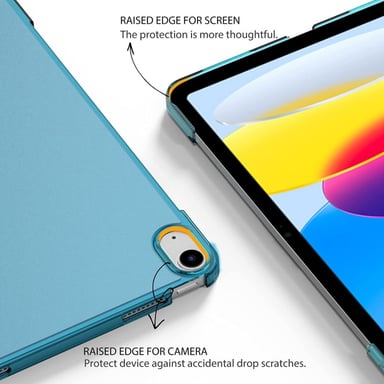 MOKO SMART CASE PARA IPAD A16 CHIP 11MA GEN (2025) TURQUESA - 3