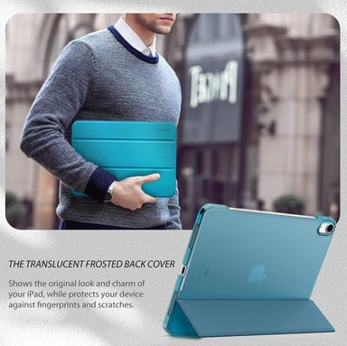 MOKO SMART CASE PARA IPAD A16 CHIP 11MA GEN (2025) TURQUESA - 4