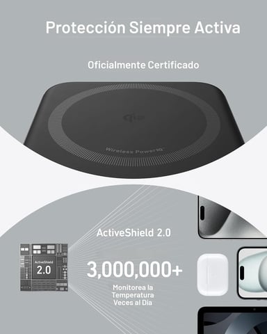 ANKER BATERÍA EXTERNA QI2 10K (MAG) PARA IPHONE 17/ PRO/ MAX - 5