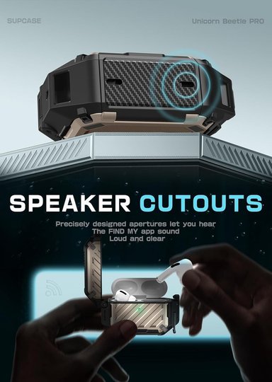 CASE ACUÁTICO SUPCASE PARA AIRPODS PRO 3RA GEN (2025) DESERT - 4