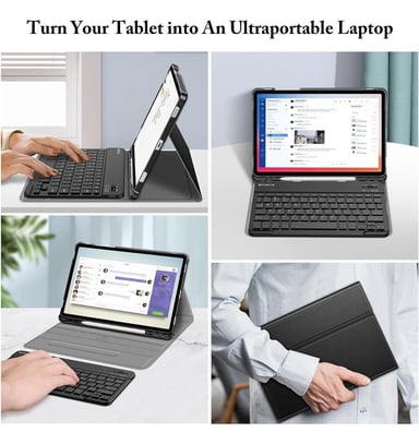 CASE CON TECLADO FINTIE PARA GALAXY TAB S10 LITE 10.9 X400 - 3