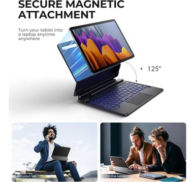 CASE TECLADO DEXNOR TOUCH PARA GALAXY TAB S8 11 X700 X706 - 5