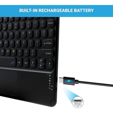 TECLADO PORTÁTIL TOUCHPAD PARA IPAD PRO 11 M5 A3357 A3358 - 2