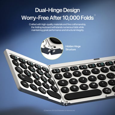 TECLADO PORTÁTIL TOUCHFLIP PARA GALAXY TAB A9 8.7 X110 X115 - 5