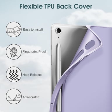SMART CASE PARA GALAXY TAB S10 LITE X400 X406 (2025) LILA - 2