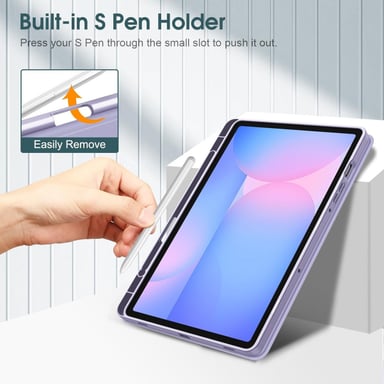 SMART CASE PARA GALAXY TAB S10 LITE X400 X406 (2025) LILA - 3