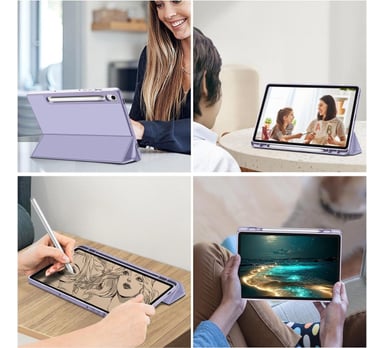 SMART CASE PARA GALAXY TAB S10 LITE X400 X406 (2025) LILA - 5