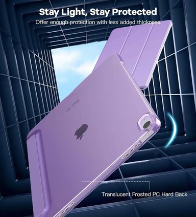 SMART CASE MOKO PARA IPAD AIR 13 M4 CHIP (2026) A3461 A3462 A3464 TARO PURPLE - 3