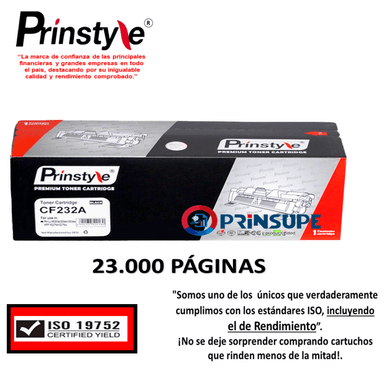 TAMBOR PRINSTYLE NEGRO DRUM 32A CF232A 23.000 PÁG ISO RENDIMIENTO 19752