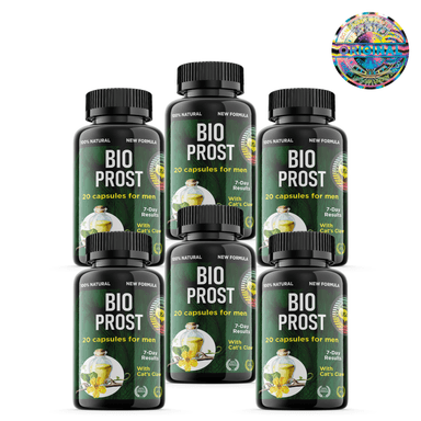 SUPLEMENTO BIOPROST AMERICANO BIOPROST AMERICANO CÁPSULAS 6 FRASCOS PACK X2