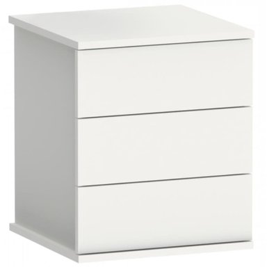 MESA DE NOCHE YIRA 3 CAJONES BLANCO