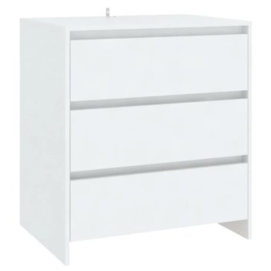 APARADOR ALIMUEBLESJYL DE 2 PIEZAS CON 2 PUERTAS Y 3 CAJONES BLANCO - 3
