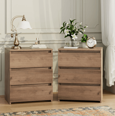 COMBO MESA NOCHE ALIMUEBLESJYL MARY 55X45CM ROBLE