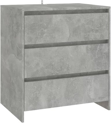 APARADOR LENA DE 2 PIEZAS CON 2 PUERTAS Y 3 CAJONES COLOR GRIS CEMENTO - 5
