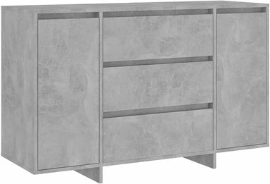 APARADOR ALIMUEBLESJYL DENIS 3 CAJONES 2 PUERTAS CEMENTO 75X120 CM - 6