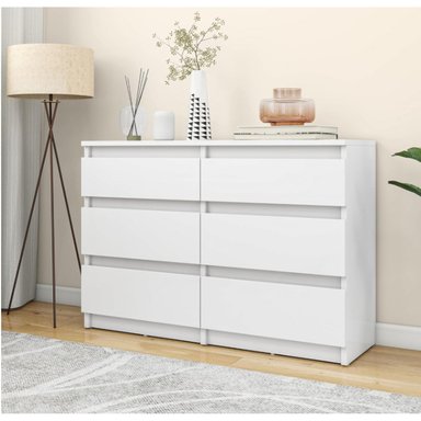 CÓMODA SAFER MODERNA COLOR BLANCO  IDEAL PARA SALÓN, DORMITORIO 75X100