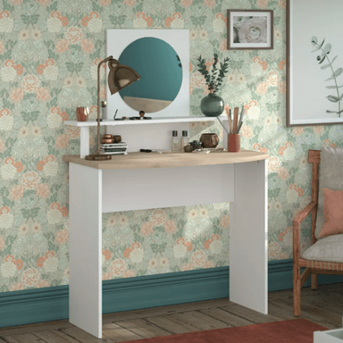 TOCADOR MODERNO BALI 1 ESPEJO REDONDO