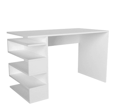 ESCRITORIO NESTA CON REPISAS BLANCO 120×74CM