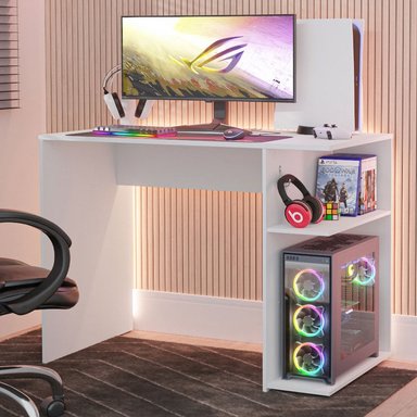 ESCRITORIO PARA PC ULTRA BLANCO 75X100CM