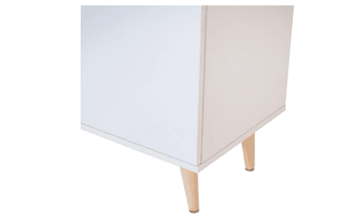 APARADOR BLANCO 1 PUERTA Y 3 CAJONES COMEDOR  76X95CM - 7