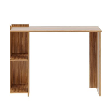 ESCRITORIO ULMA 2 ESTANTES CARAMELO 104X78CM - 2