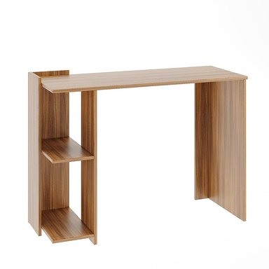 ESCRITORIO ULMA 2 ESTANTES CARAMELO 104X78CM - 3