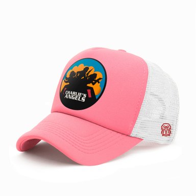 GORRA TRUCKER LOS ANGELES CHARLIE 003 ROSADO