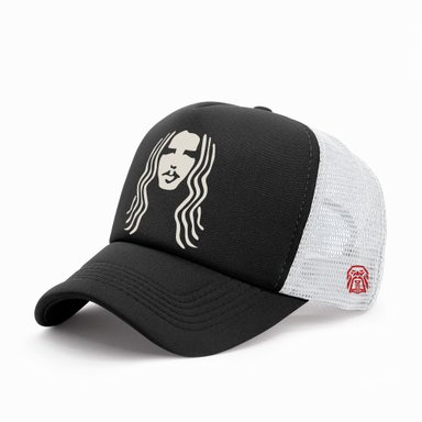 GORRA TRUCKER CANTANTE CHRIS CORNELL 002 NEGRO