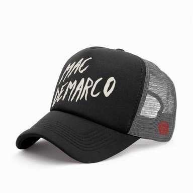GORRA TRUCKER CANTANTE MAC DEMARCO 001 NEGRO