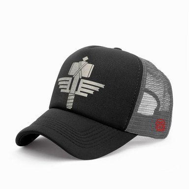GORRA TRUCKER BANDA METAL MANOWAR 003 NEGRO